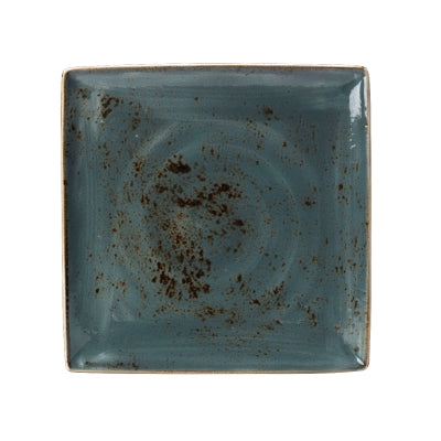 Steelite Craft Square Plate, Blue
