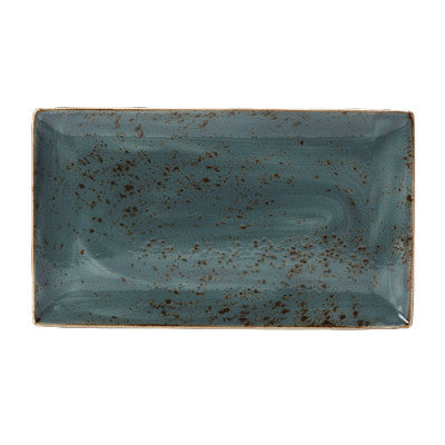 Steelite Craft Rectangular Plate, Blue
