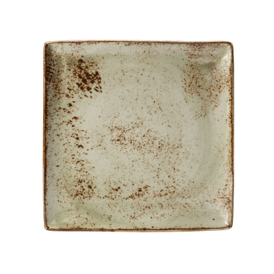 Steelite Craft Square Plate, Green