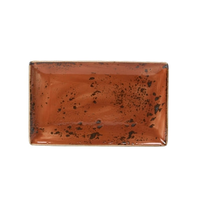 Steelite Craft Rectangular Plate, Terracotta