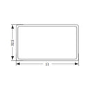 Gourmet Steel 188 Stainless Steel Anti-Jam Food Insert Pan, Size 1/1