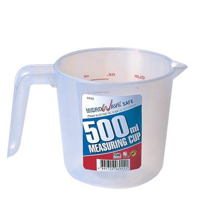 Translucent PP Measuring Cup With Open Handle