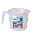 Translucent PP Measuring Cup With Open Handle
