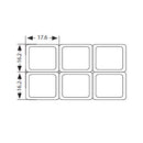 Gourmet Steel 201 Stainless Steel Food Insert Pan, Size 1/6