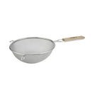 Stainless Steel Strainer, Wooden Handle