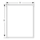 Gourmet Steel 188 Stainless Steel Anti-Jam Food Insert Pan, Size 2/1