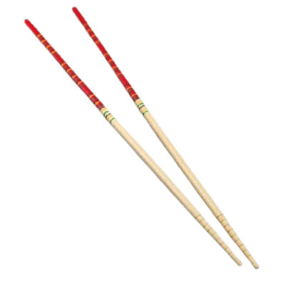 Long Bamboo Chopstick W Red Design