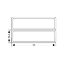 Gourmet Steel 188 Stainless Steel Anti-Jam Food Insert Pan, Size 2/4