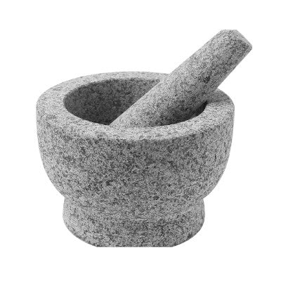 Traditional Mortar and Pestle Spice Pounder, 19cm