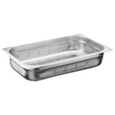 Gourmet Steel 188 Stainless Steel Anti-Jam Perforated Food Insert Pan, Size 1/1
