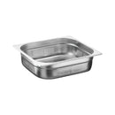 Gourmet Steel 188 Stainless Steel Anti-Jam Perforated Food Insert Pan, Size 1/2