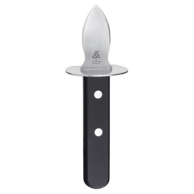 Triangle Oyster Opener, Black Riveted POM Handle