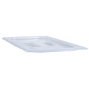 Cambro Translucent Polypropylene Food Insert Pan Cover Only With Handle, Size 1/2