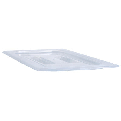 Cambro Translucent Polypropylene Food Insert Pan Cover Only With Handle, Size 1/2