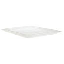 Cambro Translucent Polypropylene Food Insert Pan Seal Cover Only, Size 1/2
