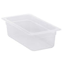 Cambro Translucent Polypropylene Food Insert Pan, Size 1/3