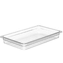 Cambro Camwear Polycarbonate Food Insert Pan, Size 1/1