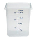 Cambro CamSquare Translucent Polypropylene Food Containers