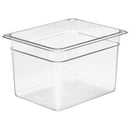 Cambro Camwear Polycarbonate Food Insert Pan, Size 1/2
