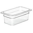 Cambro Camwear Polycarbonate Food Insert Pan, Size 1/4