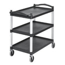 Cambro BC340KD Knockdown 3 Tier Large Utility Cart