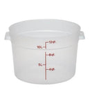 Cambro Translucent Polypropylene Round Food Storage Containers