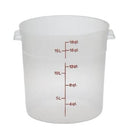 Cambro Translucent Polypropylene Round Food Storage Containers
