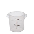 Cambro Translucent Polypropylene Round Food Storage Containers