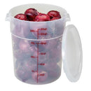 Cambro Translucent Polypropylene Round Food Storage Containers