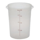 Cambro Translucent Polypropylene Round Food Storage Containers