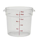 Cambro Camwear Polycarbonate Round Storage Containers