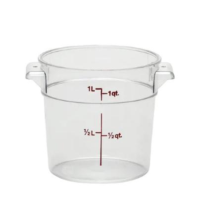 Cambro Camwear Polycarbonate Round Storage Containers
