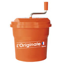 Dynamic Manual Salad Spinner, Orange