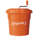 Dynamic Manual Salad Spinner, Orange