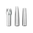 ISI Set of 3 Stainless Steel Decorating Nozzle for ISI Espuma Bottle