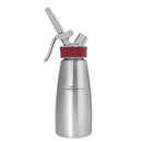 ISI Gourmet Whip Stainless Steel Espuma Bottle, Red, Hot & Cold Use