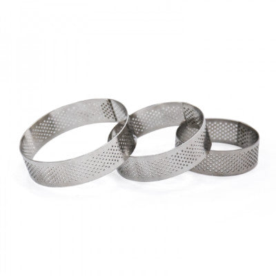 San Neng Stainless Steel Perforated Tart Ring