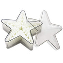 Gourmet Steel Polypropylene Star Cutter, Set of 5pcs