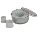 Gourmet Steel Polypropylene Round Cutter, Set of 9pcs