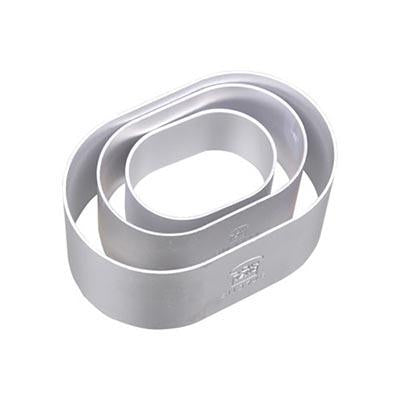 San Neng Stainless Steel Small Oval Cake Ring