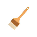 San Neng Wool Pastry Brush, Plastic Handle