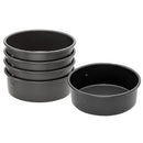 San Neng Hard Anodized Aluminium Round Deep Cake Pan, Fixed Base