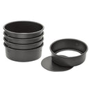 San Neng Hard Anodized Aluminium Round Deep Cake Pan, Removable Base