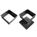 San Neng Hard Anodized Aluminium Square Cake Pan, Removable Base