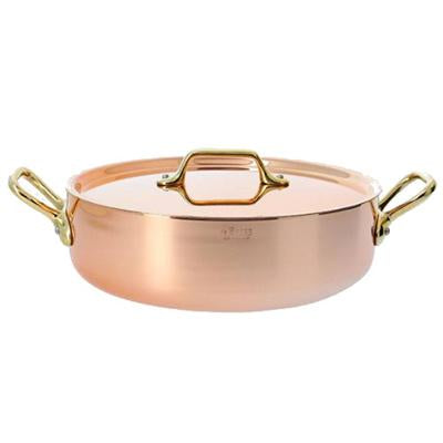 De Buyer INOCUIVRE Copper Stainless steel Saute Pot With Lid