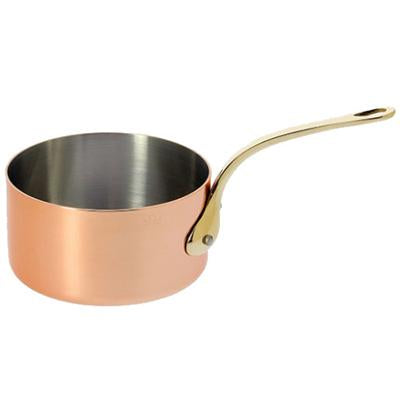 De Buyer INOCUIVRE Copper Stainless Steel Mini Saucepan With Lid