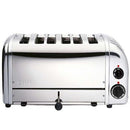 Dualit Vario Toaster, 6 Slots, Stainless Steel Casing