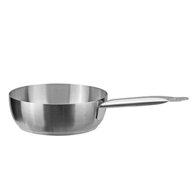 Piazza Stainless Steel Curved Saute Pan