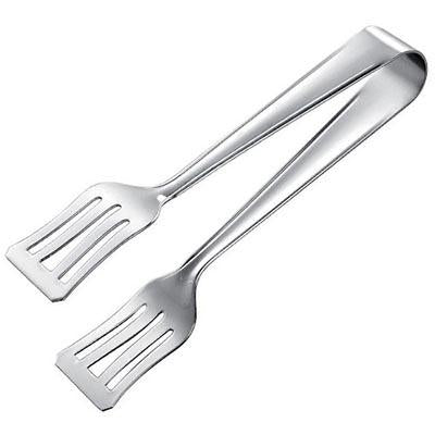 Piazza Stainless Steel Slotted Pastry Tong