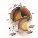 Silikomart Modern Zuccotto180/6 Round Shape Mould, Set of 6pcs